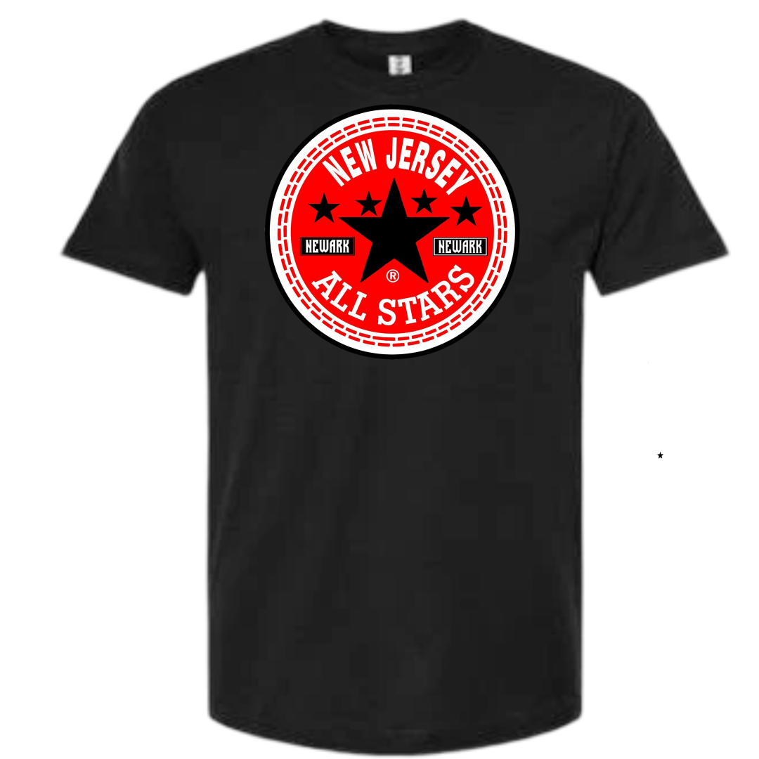 NEW JERSEY BLACK STAR ALLSTAR COTTON SHIRT