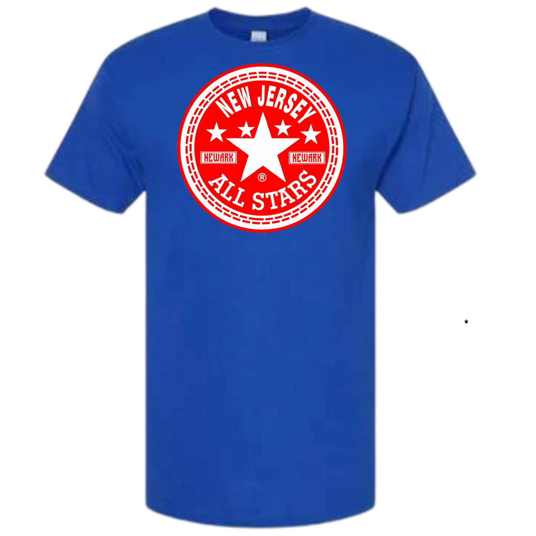 NEW JERSEY RED LOGO ALLSTAR COTTON SHIRT