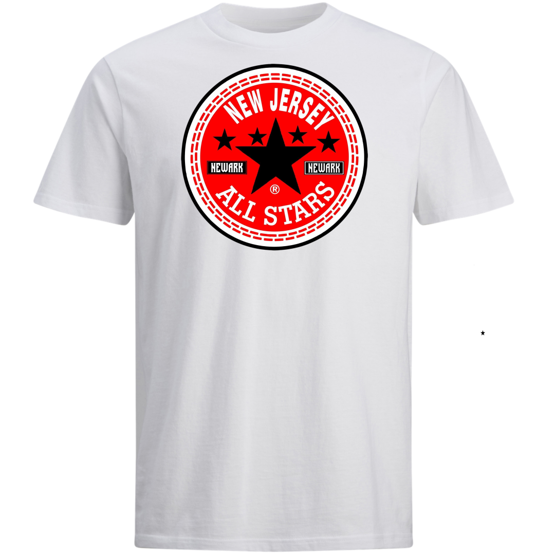 NEW JERSEY BLACK STAR ALLSTAR COTTON SHIRT