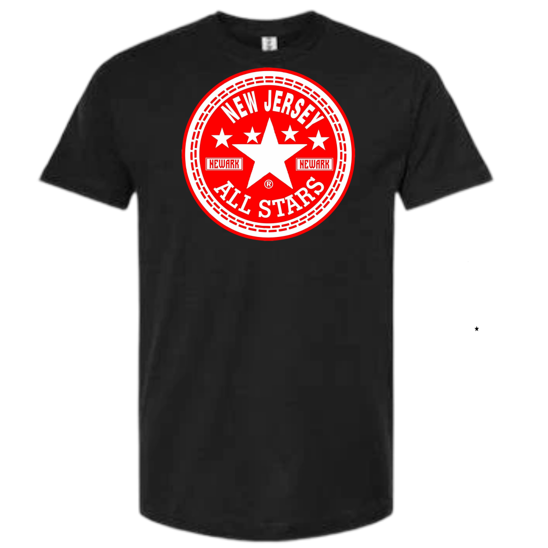 NEW JERSEY RED LOGO ALLSTAR COTTON SHIRT