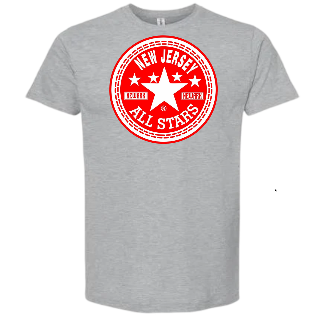 NEW JERSEY RED LOGO ALLSTAR COTTON SHIRT