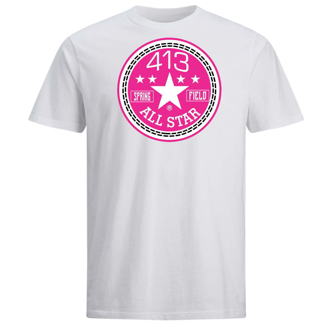 413 PINK ALLSTAR SHIRT