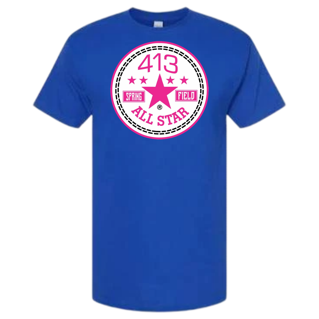 413 HOT PINK ALLSTAR SHIRTS