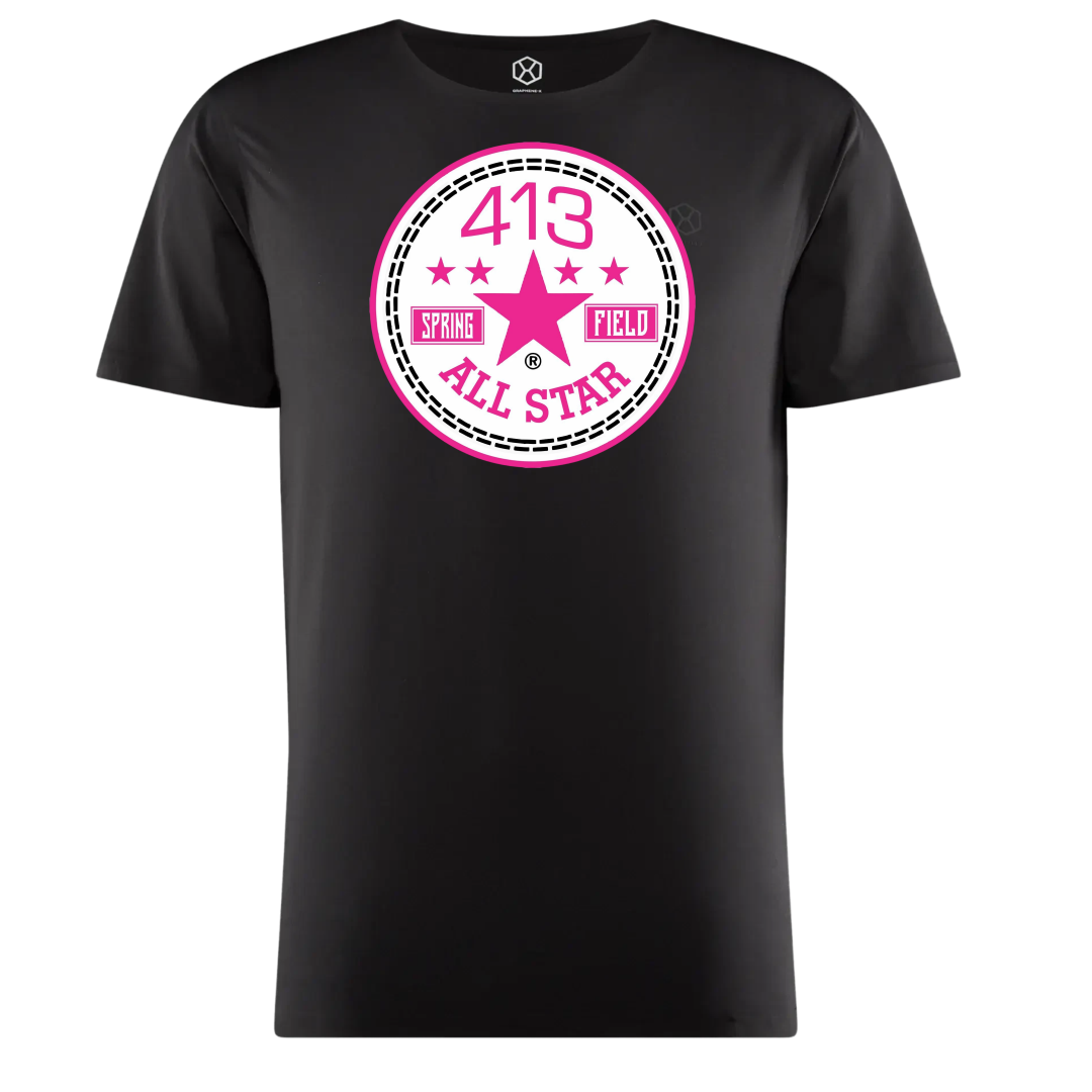 413 HOT PINK ALLSTAR SHIRTS