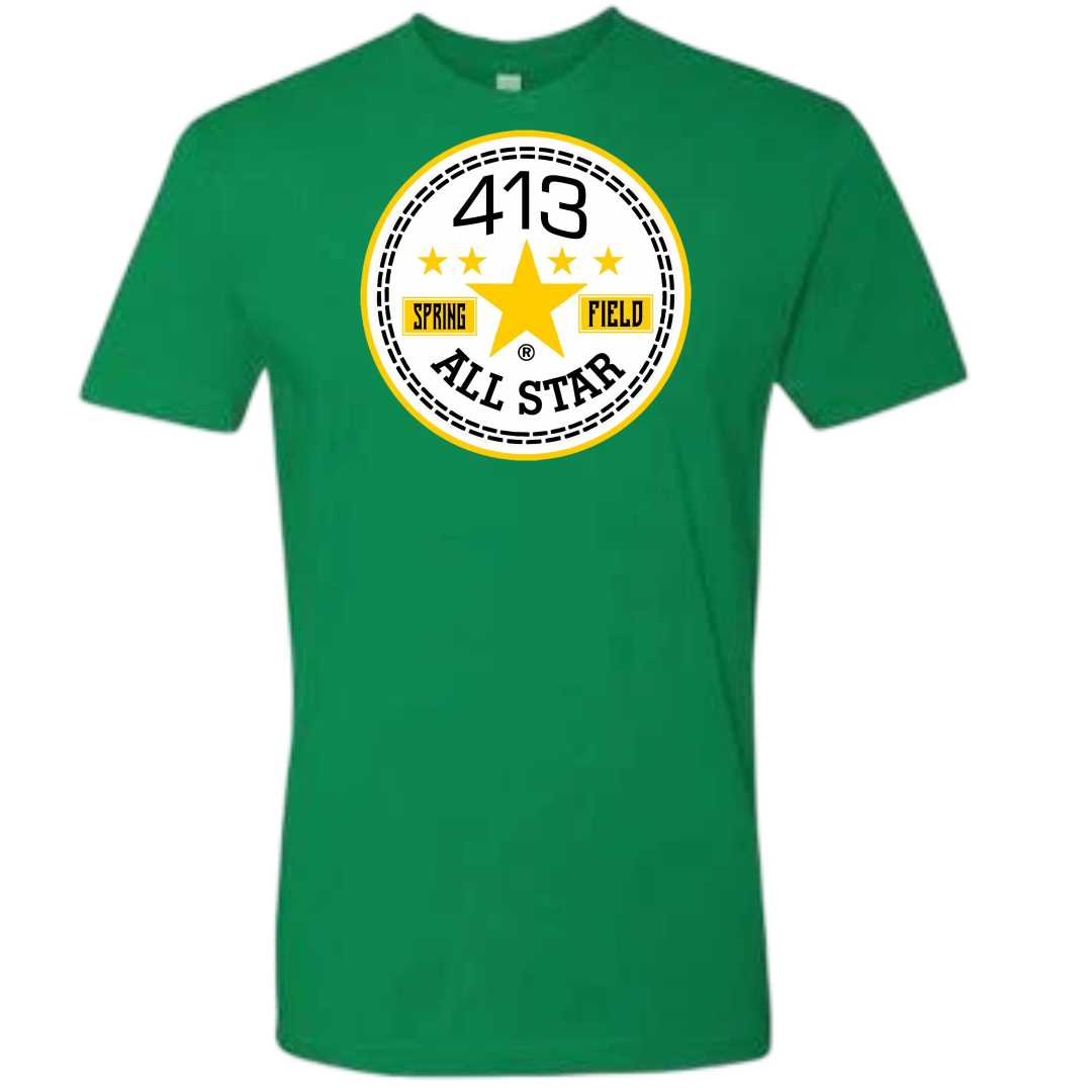 413 yellow & black allstar shirt