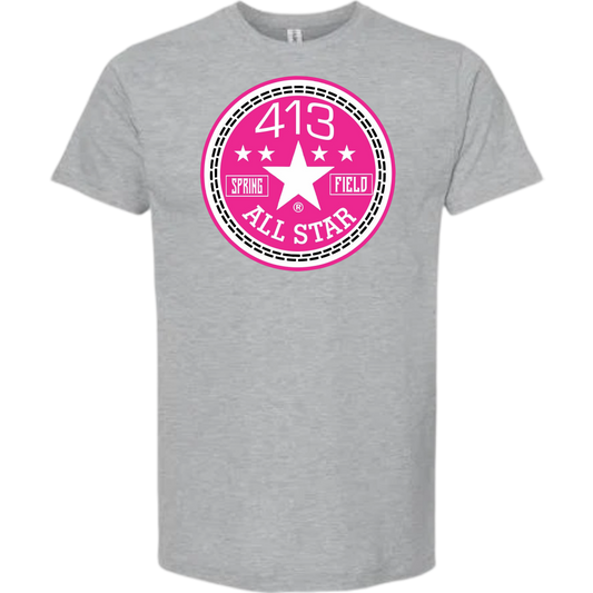 413 PINK ALLSTAR SHIRT