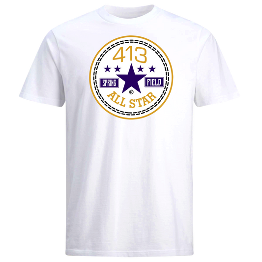 413 navy blue and gold allstar shirts