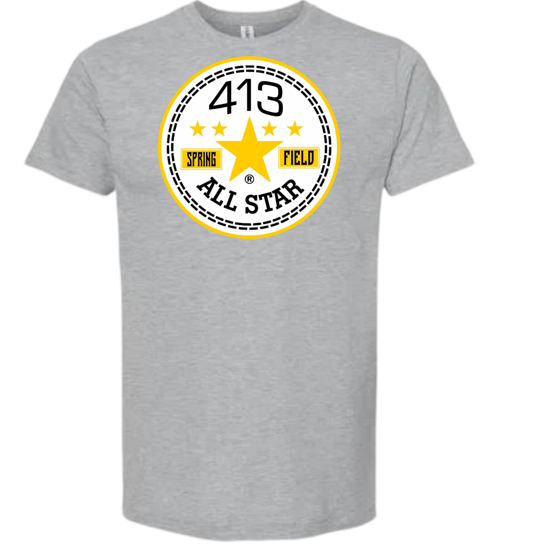 413 yellow & black allstar shirt