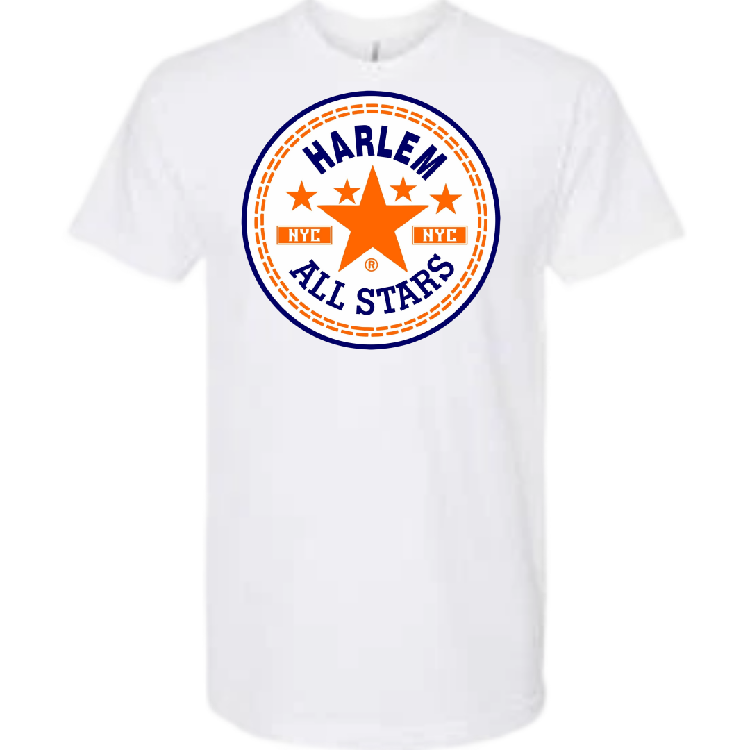 HARLEM ORANGE STAR ALLSTAR COTTON SHIRTS