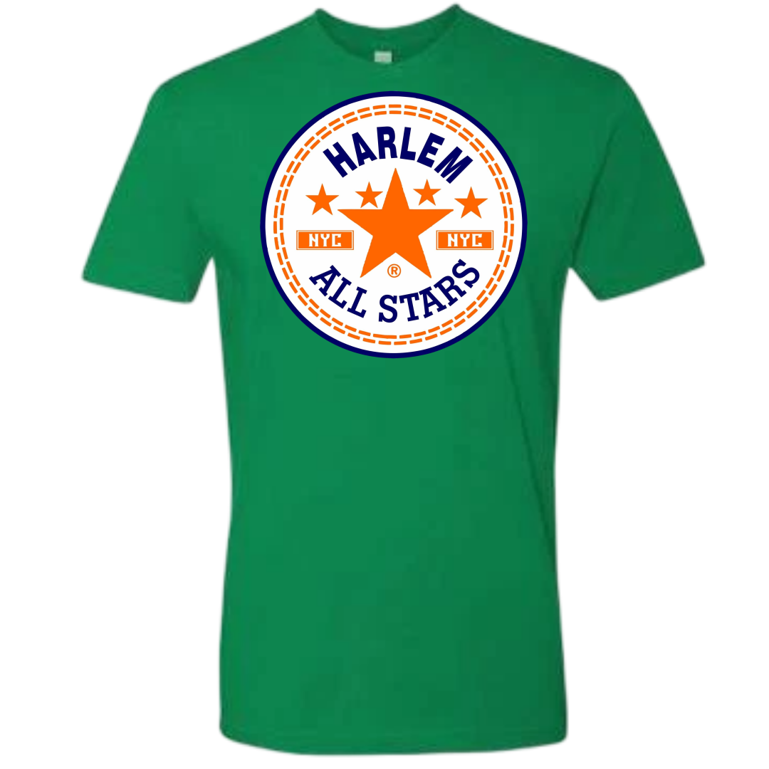 HARLEM ORANGE STAR ALLSTAR COTTON SHIRTS