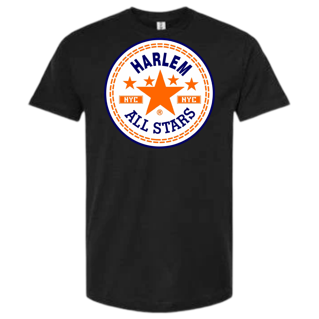 HARLEM ORANGE STAR ALLSTAR COTTON SHIRTS