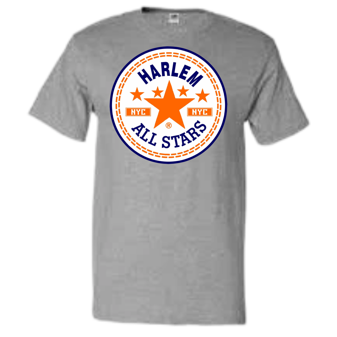 HARLEM ORANGE STAR ALLSTAR COTTON SHIRTS