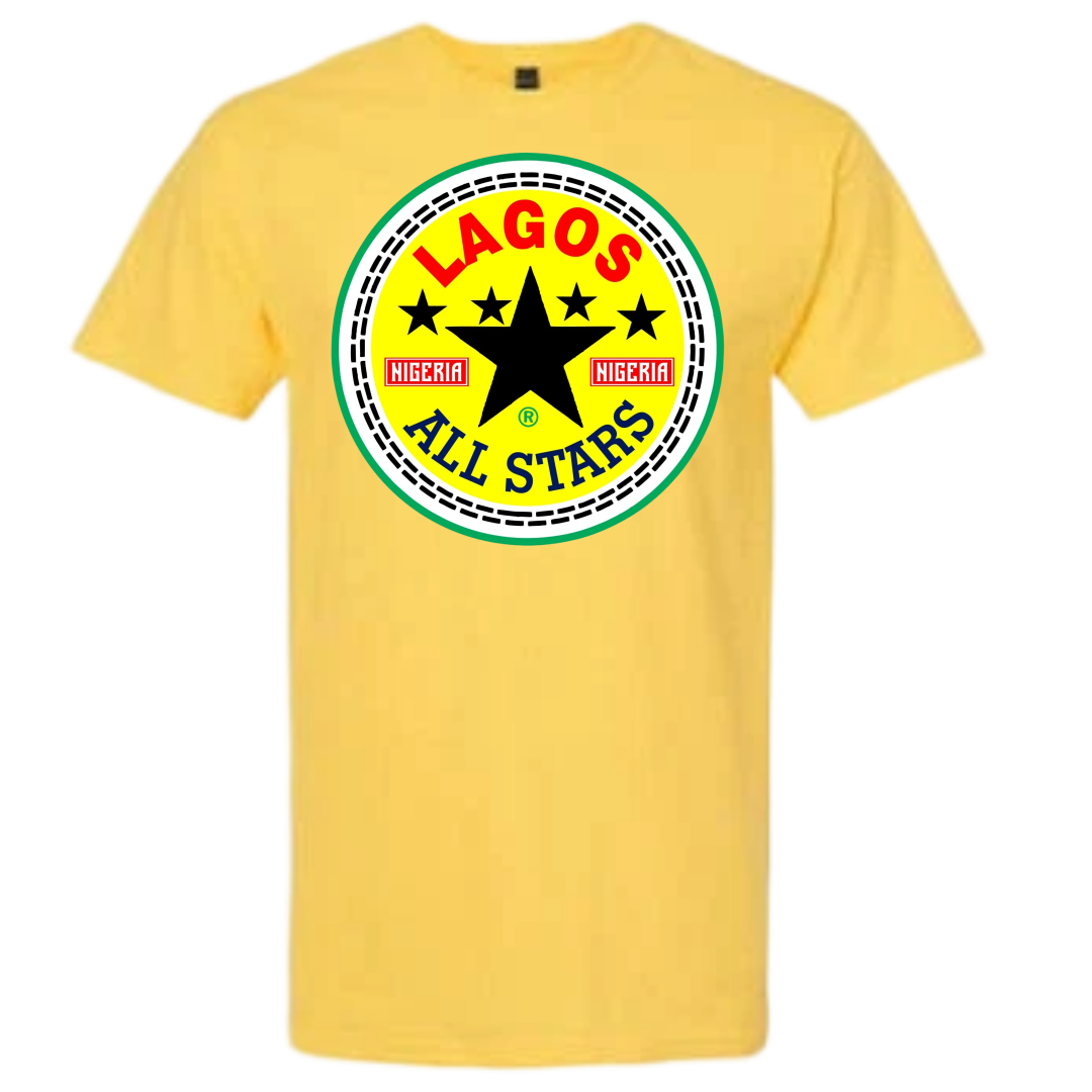 AFRICA LAGOS ALLSTAR COTTON SHIRTS
