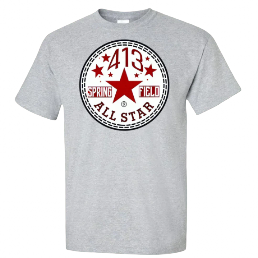 Grey 413,Allstar shirt