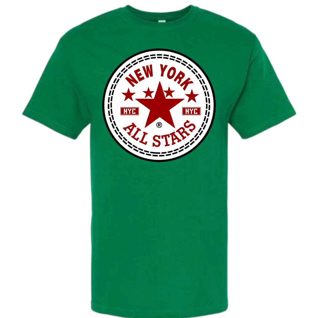 Green New York all-star shirt