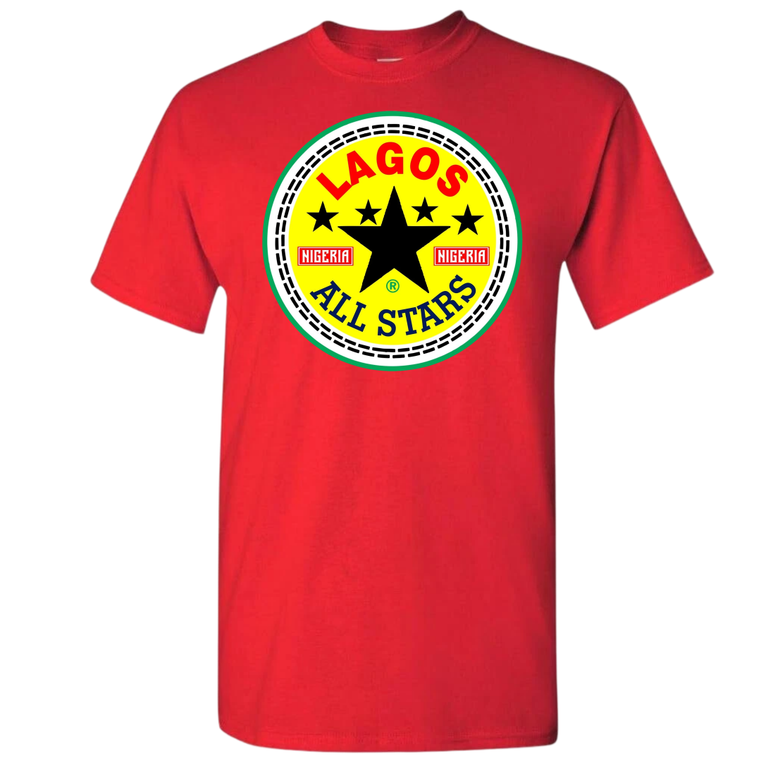 AFRICA LAGOS ALLSTAR COTTON SHIRTS