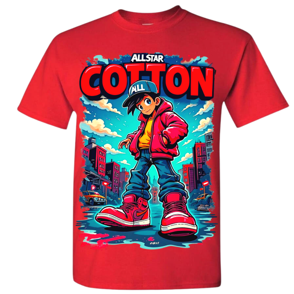 ALLSTAR COTTON CARTOON