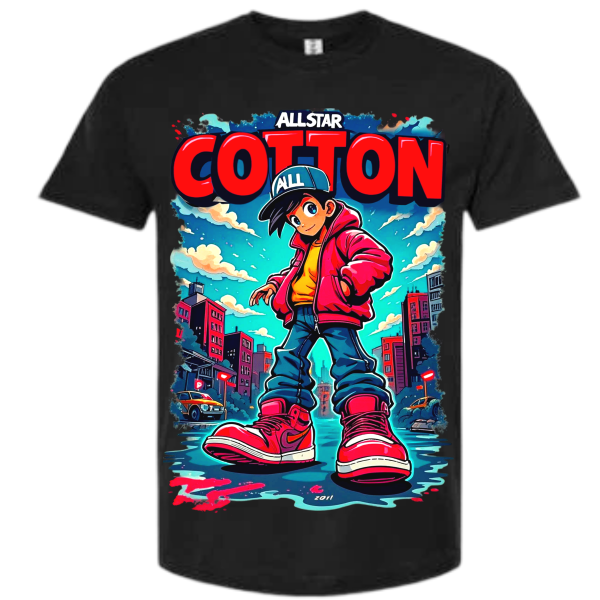 ALLSTAR COTTON CARTOON