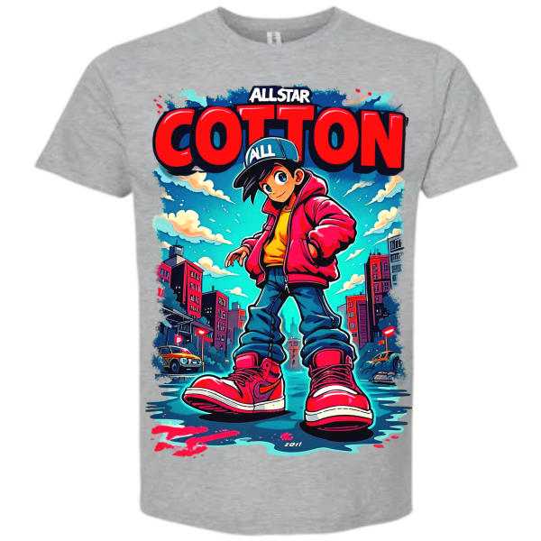 ALLSTAR COTTON CARTOON