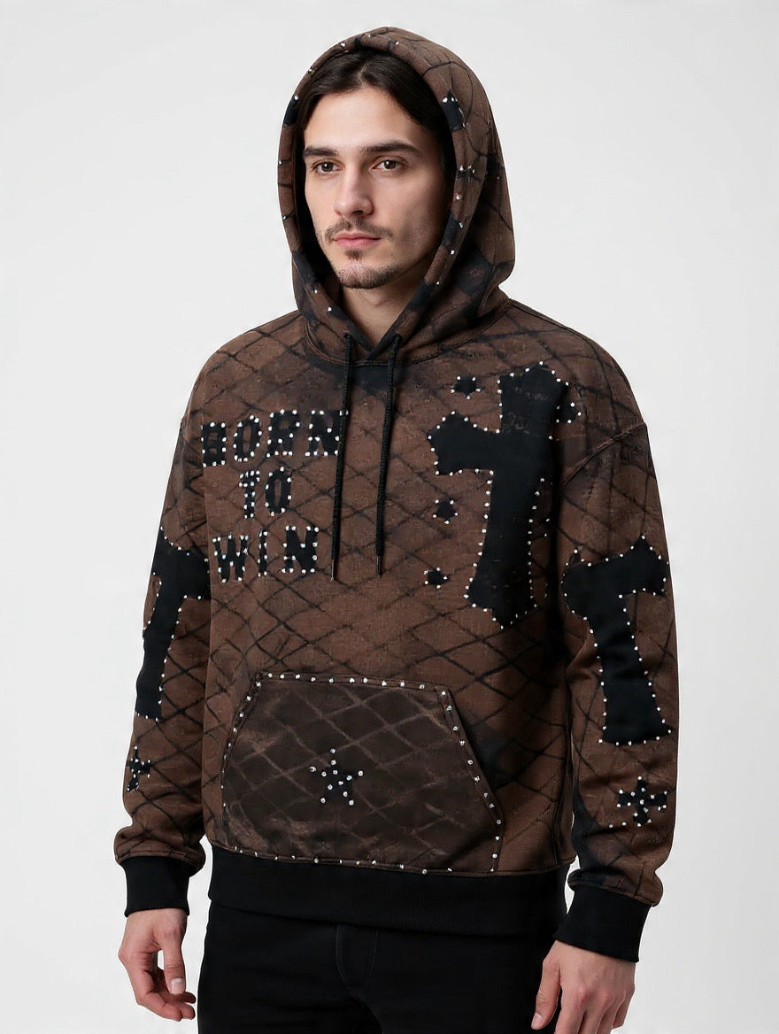 STREET HOODIE BORN TO WIN