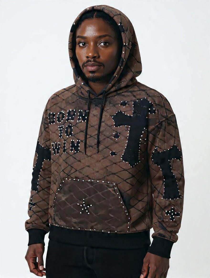 STREET HOODIE BORN TO WIN