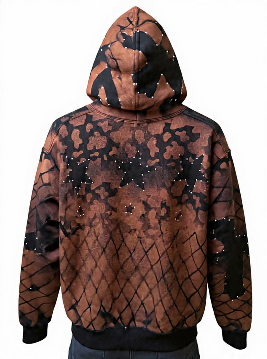 STREET HOODIE “ STAR & CROSS COMBO