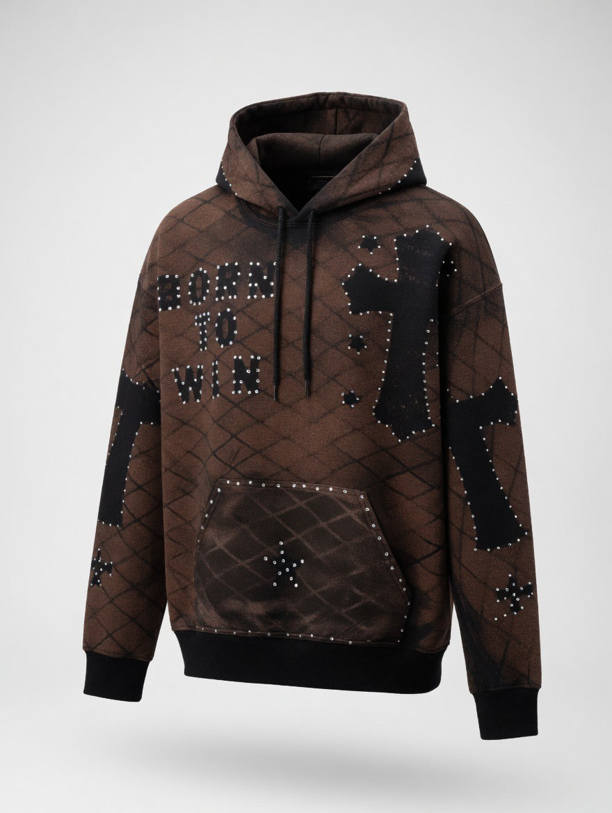 STREET HOODIE BORN TO WIN