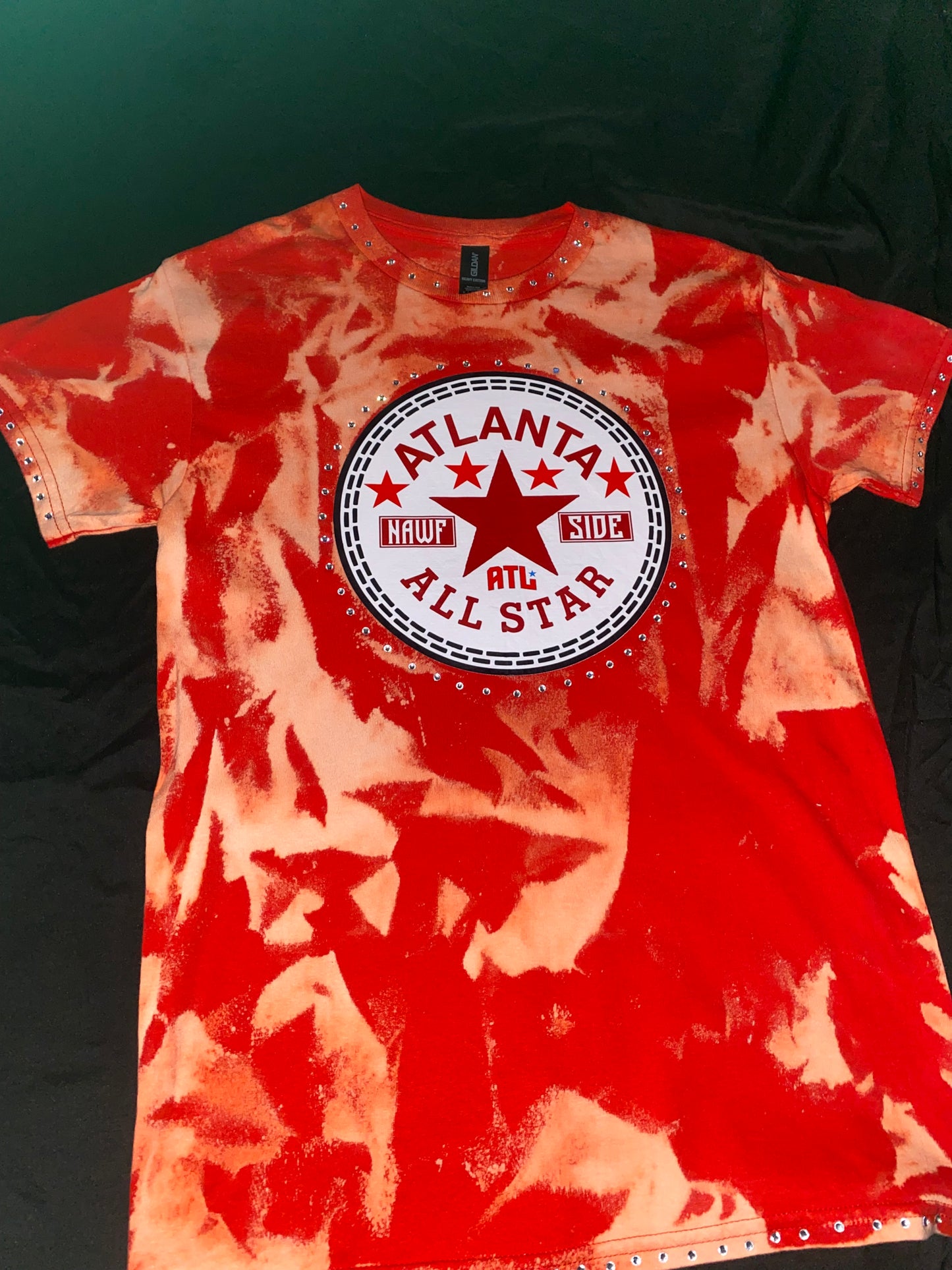 Custom bling Atlanta Allstar shirt