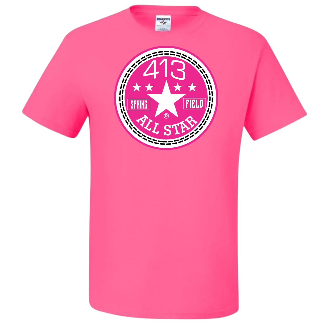 413 PINK ALLSTAR SHIRT