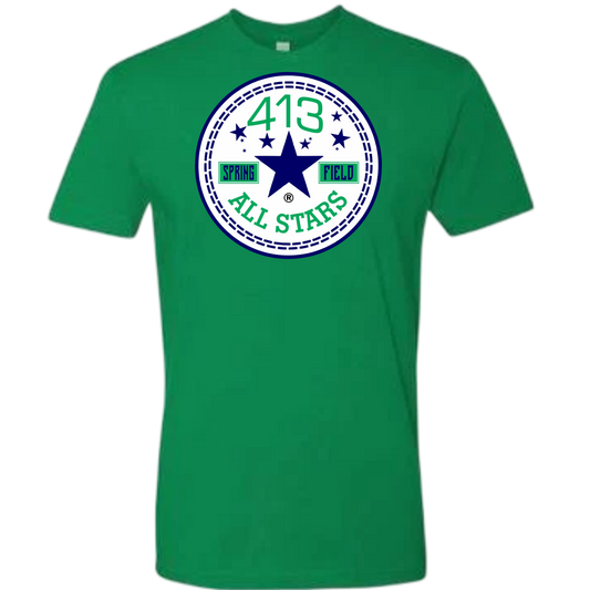 413 NEW BLUE STAR ALLSTAR COTTON SHIRT
