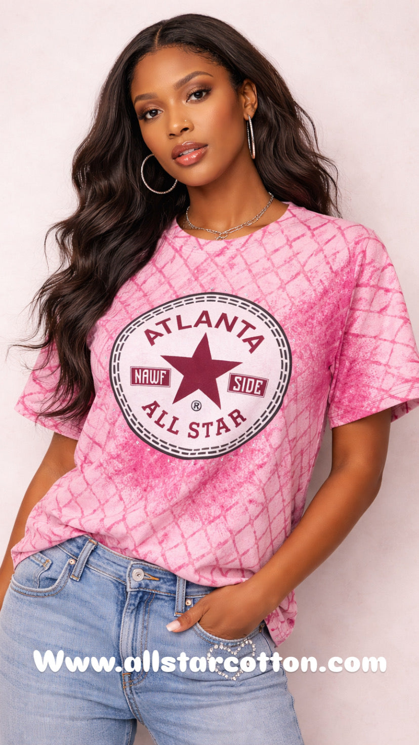 CUSTOM MADE ATLANTA WAFFLE BACK ALLSTAR SHIRT