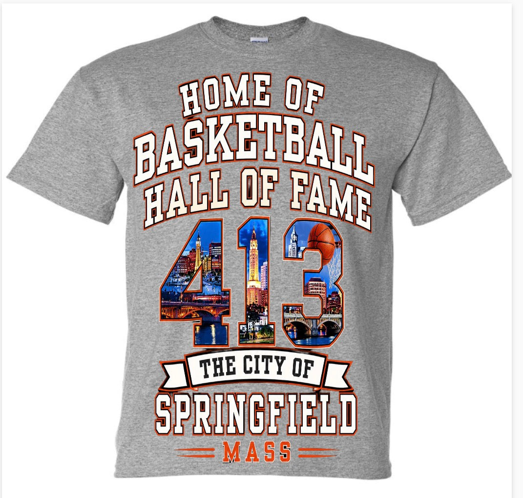 HOME OF BASKETBALL HALL OF FAME BIG LOGO