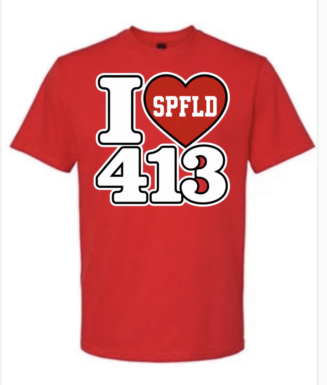 I LOVE 413 shirt