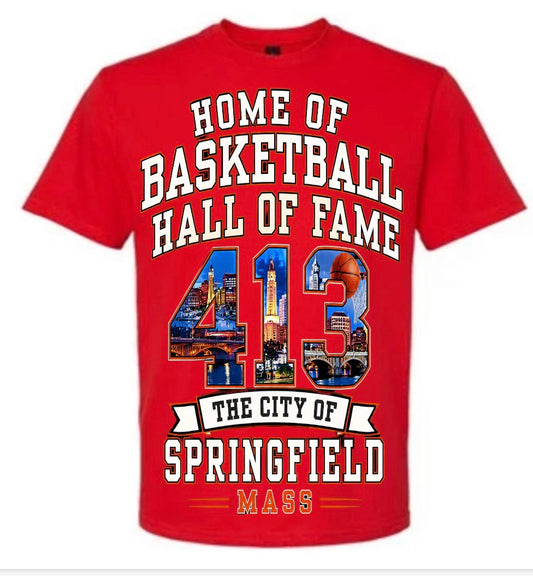 HOME OF BASKETBALL HALL OF FAME BIG LOGO
