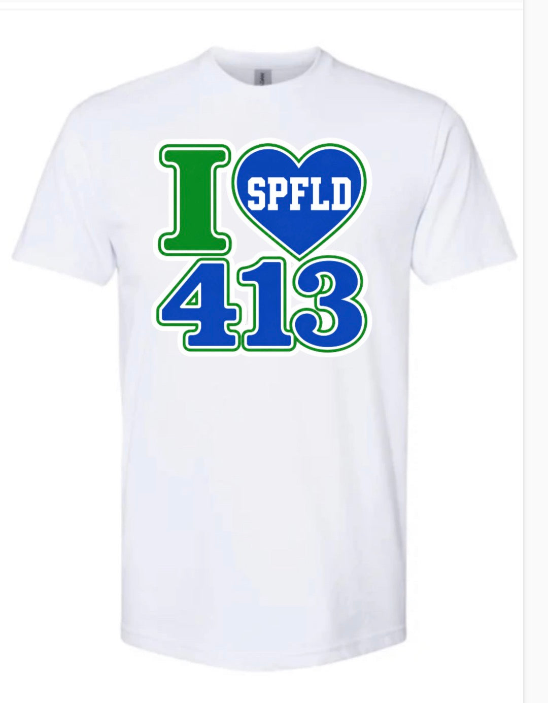 I LOVE 413 GREEN & BLUE - SHIRT