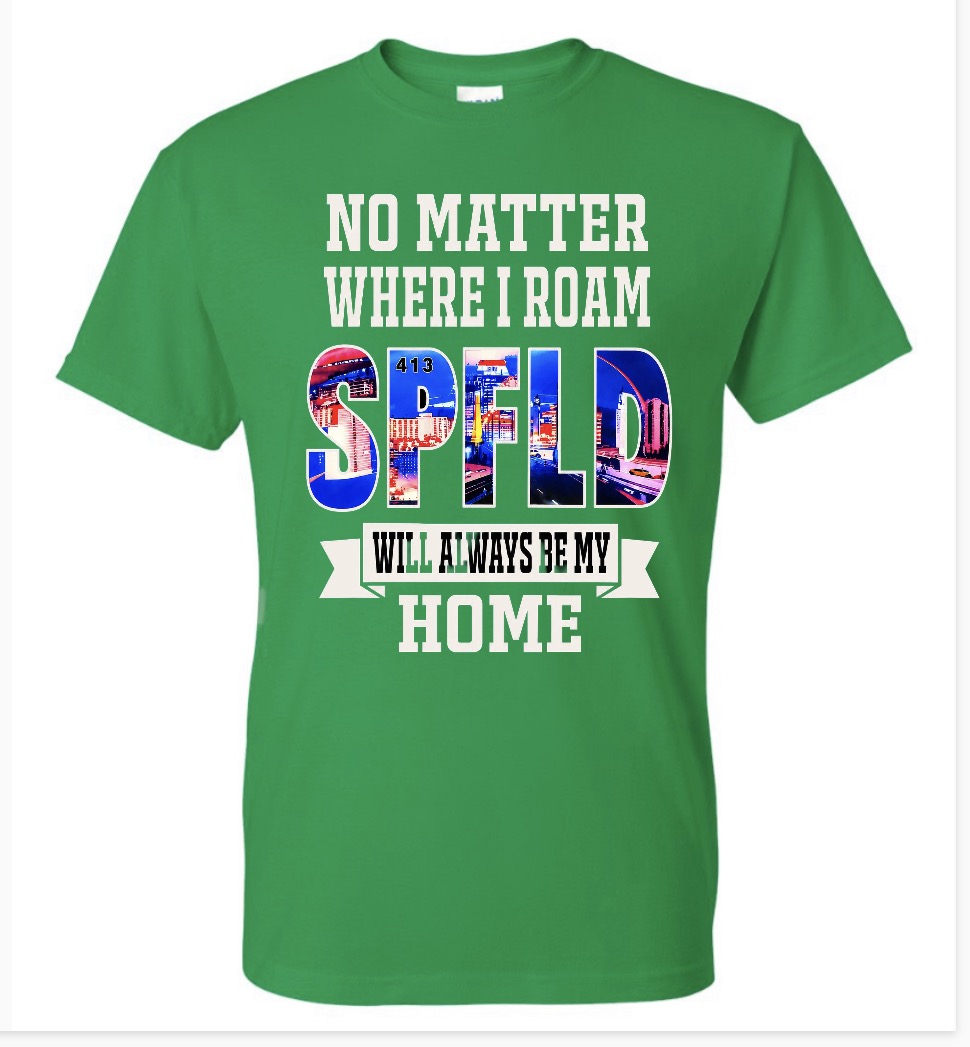 NO MATTER WHERE  I ROAM 413 MY HOME SHIRT