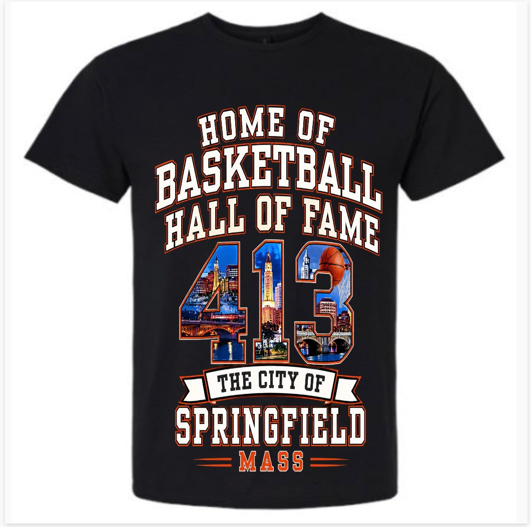 HOME OF BASKETBALL HALL OF FAME BIG LOGO