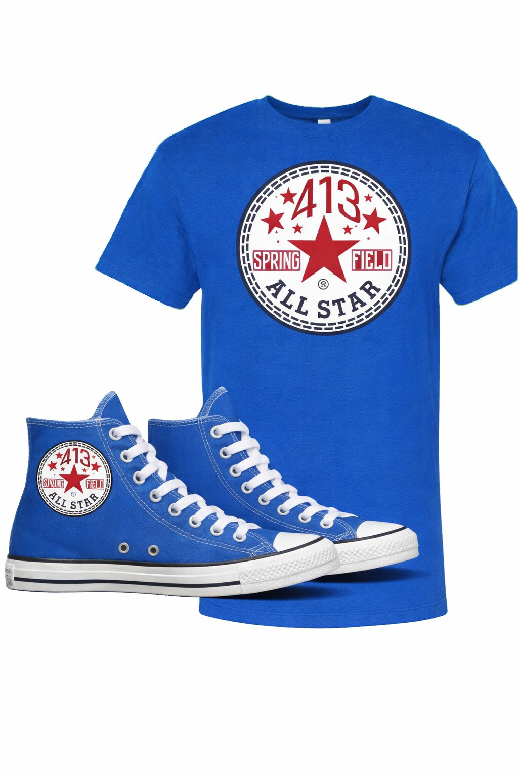 413 ALL STAR SHIRTS AND SNEAKER COMBO
