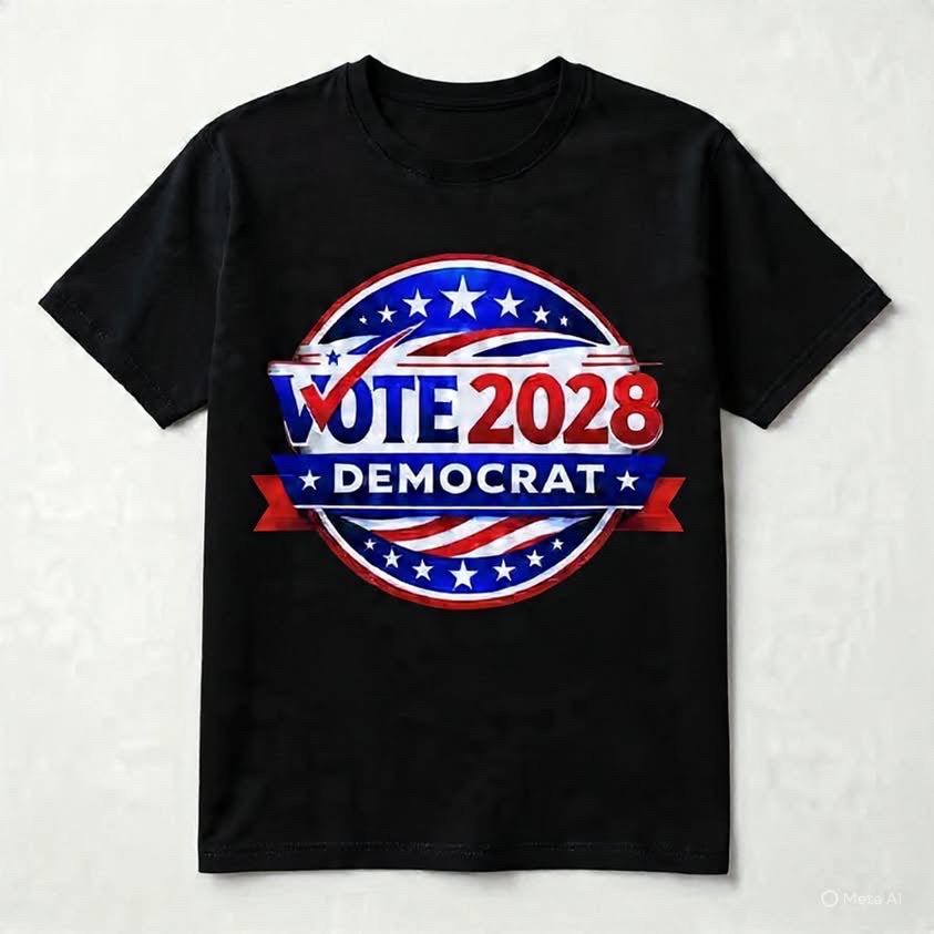 VOTE DEMOCRAT 2028 SHIRT