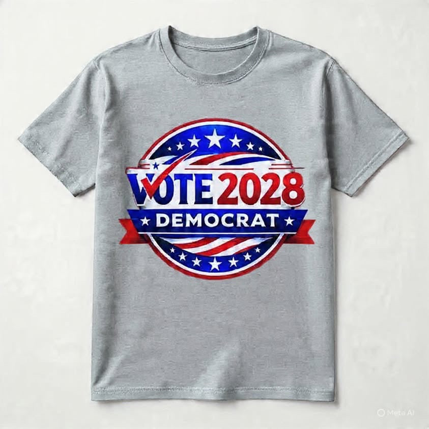 VOTE DEMOCRAT 2028 SHIRT