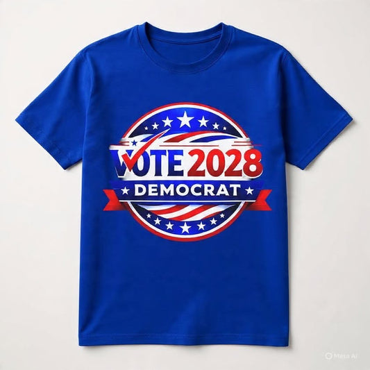 VOTE DEMOCRAT 2028 SHIRT