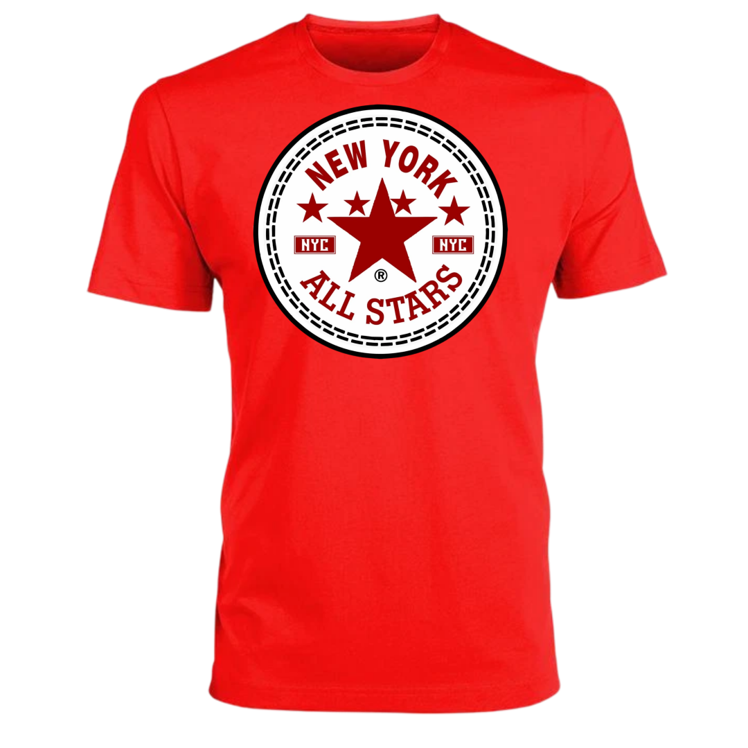 Red New York all-star shirt 